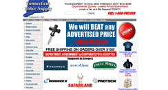 Desktop Screenshot of ctpolicesupply.com